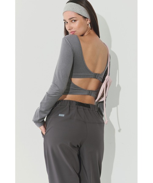 トップス Wellness Back Adjuster Long Sleeve ALEXIA STAM（アリシアスタン）の「Wellness Back Adjuster Long