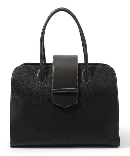 L'Avenir(ラヴェニール)の「【別注】L'Avenir Aster レザー 2Wayボストンバッグ(ボストンバッグ・メンズ・ブラック/グリーン/ブラウン・FREE)」の5枚目の写真