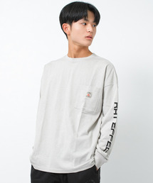 ORIENS 袖プリントロングTシャツ XXL 2点 ロンT 1.6インチリブ 袖プリント BONES トップス カットソー
