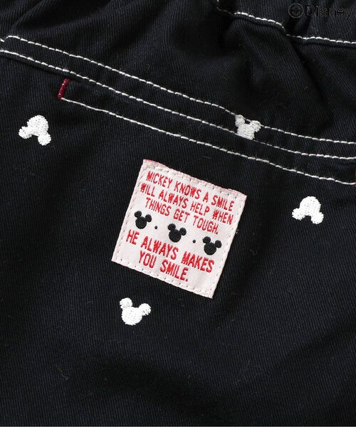 Disney（ディズニー）の「WEB限定 ディズニーキャラクター/総刺繍ワイドパンツ（その他パンツ・キッズ・ブラック/サックスブルー・90/100/110/120/80/130/140）」の21枚目の写真