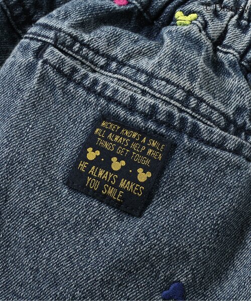 Disney（ディズニー）の「WEB限定 ディズニーキャラクター/総刺繍ワイドパンツ（その他パンツ・キッズ・ブラック/サックスブルー・90/100/110/120/80/130/140）」の14枚目の写真