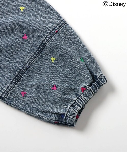 Disney（ディズニー）の「WEB限定 ディズニーキャラクター/総刺繍ワイドパンツ（その他パンツ・キッズ・ブラック/サックスブルー・90/100/110/120/80/130/140）」の12枚目の写真