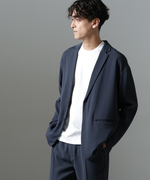 NANO universe（ナノユニバース）の「ドレープ ワイドジャケット