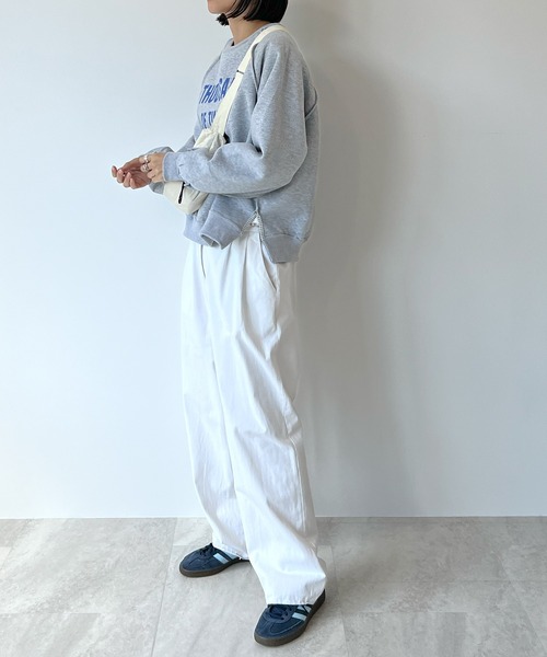 STELLA FISH(ステラフィッシュ)の「2wayリバーシブルロゴ配色ステッチスウェット(スウェット・レディース・ピンク/ブラック/グレー・FREE)」の17枚目の写真