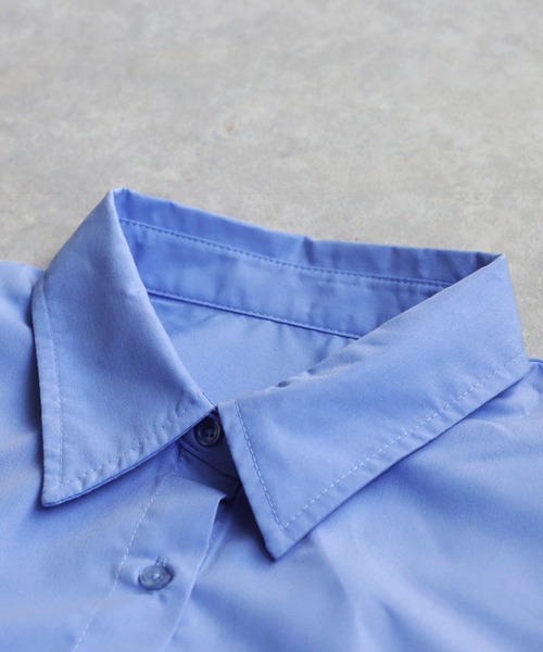 antiqua(アンティカ)の「袖リボンシャツ(シャツ/ブラウス・レディース・ブルー/ブラック/オフホワイト・ONESIZE)」の13枚目の写真