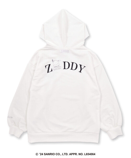 ZIDDY（ジディ）の「【ZIDDY×ポチャッコ】キラッとメタルジェットプリントフーディー(130~160cm)（スウェット・キッズ・ブラック/ホワイト・130cm/150cm/FREE/140cm）」の12枚目の写真