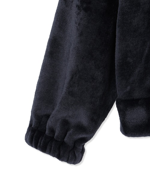 BISKEE（ビスキー）の「ねこ耳ZIPモコモコ ボアパーカー/ジップアップパーカー（140㎝～160㎝）（パーカー・キッズ・オフホワイト/ブラック・150cm/160cm/140cm/130cm）」の17枚目の写真