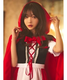 DAZZY（デイジー）の「ハロウィン コスプレ 赤ずきん コスチューム 3点セット（コスチューム/パーティーグッズ）」