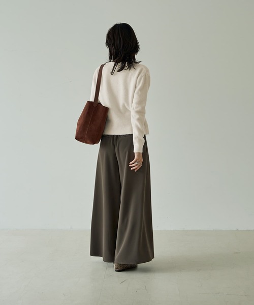 片側ホルターカシュクールニットトップス（ニット/セーター）｜STYLE DELI（スタイルデリ）