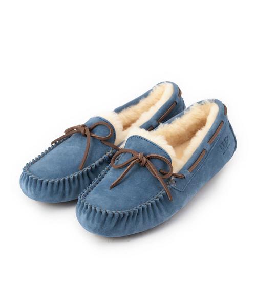 UGG Australia（アグオーストラリア）の「アグ/UGG Dakota SLP スリッポン（モカシン/デッキシューズ・レディース・ブラウン/ターコイズブルー・8/6/7）」の8枚目の写真