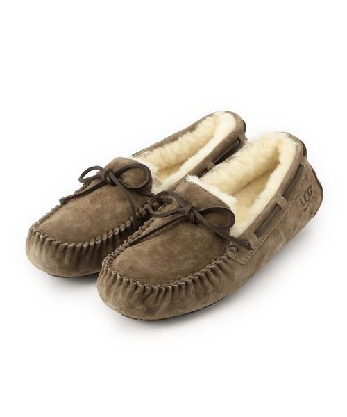 UGG Australia（アグオーストラリア）の「アグ/UGG Dakota SLP スリッポン（モカシン/デッキシューズ・レディース・ブラウン/ターコイズブルー・8/6/7）」の9枚目の写真