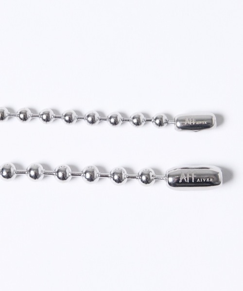 AFF AIVER（エイエフエフアイバー）の「AFF AIVER　サージカルボールチェーンブレスレット（ブレスレット・メンズ・シルバー/シルバー系・LARGE/MEDIUM）」の13枚目の写真