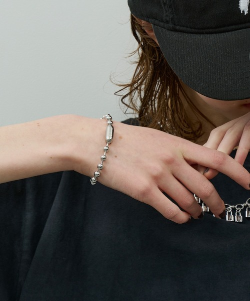 AFF AIVER（エイエフエフアイバー）の「AFF AIVER　サージカルボールチェーンブレスレット（ブレスレット・メンズ・シルバー/シルバー系・LARGE/MEDIUM）」の15枚目の写真