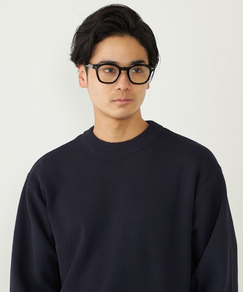 SHIPS Colors（シップス カラーズ）の「SHIPS Colors:ウェリントン サングラス◇（サングラス・メンズ・ベージュ/その他・ONE SIZE）」の2枚目の写真