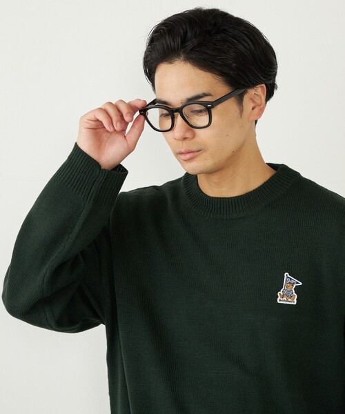 SHIPS Colors（シップス カラーズ）の「SHIPS Colors:ウェリントン サングラス◇（サングラス・メンズ・ベージュ/その他・ONE SIZE）」の4枚目の写真