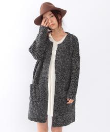 Another Edition | ミックス2ポケットカーディガン/ AEBC MIX 2POC CGN(カーディガン/ボレロ)