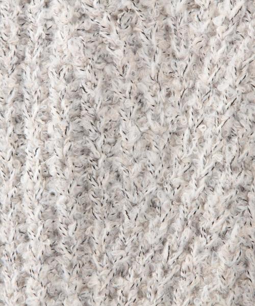 Another Edition（アナザーエディション）の「ミックス2ポケットカーディガン/ AEBC MIX 2POC CGN（カーディガン/ボレロ・レディース・オフホワイト/ブラック・ﾌﾘ-）」の11枚目の写真