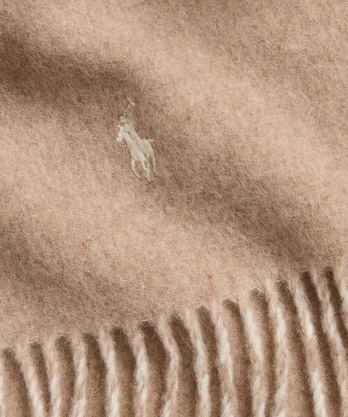 POLO RALPH LAUREN（ポロ ラルフ ローレン）の「リバーシブル ウールブレンド マフラー（マフラー・メンズ・マルチ・ONE）」の2枚目の写真