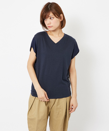 MILKFED. | V NECK S/S TOP(Tシャツ/カットソー)