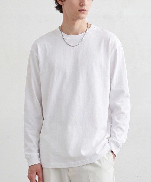 United Athle(ユナイテッドアスレ)の「【CBT1】【United Athle】5.6オンス 袖リブあり ロングスリーブ Tシャツ 5011(Tシャツ/カットソー・メンズ・ホワイト/ブラック・MEDIUM/X-LARGE/LARGE)」の1枚目の写真