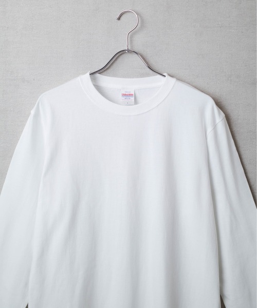 United Athle(ユナイテッドアスレ)の「【CBT1】【United Athle】5.6オンス 袖リブあり ロングスリーブ Tシャツ 5011(Tシャツ/カットソー・メンズ・ホワイト/ブラック・MEDIUM/X-LARGE/LARGE)」の3枚目の写真