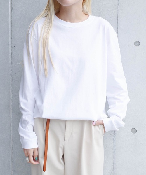 United Athle(ユナイテッドアスレ)の「【CBT1】【United Athle】5.6オンス 袖リブあり ロングスリーブ Tシャツ 5011(Tシャツ/カットソー・メンズ・ホワイト/ブラック・MEDIUM/X-LARGE/LARGE)」の21枚目の写真