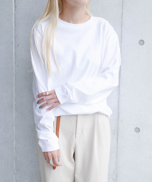 United Athle(ユナイテッドアスレ)の「【CBT1】【United Athle】5.6オンス 袖リブあり ロングスリーブ Tシャツ 5011(Tシャツ/カットソー・メンズ・ホワイト/ブラック・MEDIUM/X-LARGE/LARGE)」の18枚目の写真