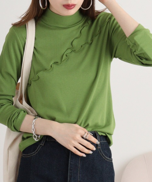 tシャツ BRODIAEA テレコメロウカットソー レディース tシャツ BRODIAEA テレコメロウカットソー レディース