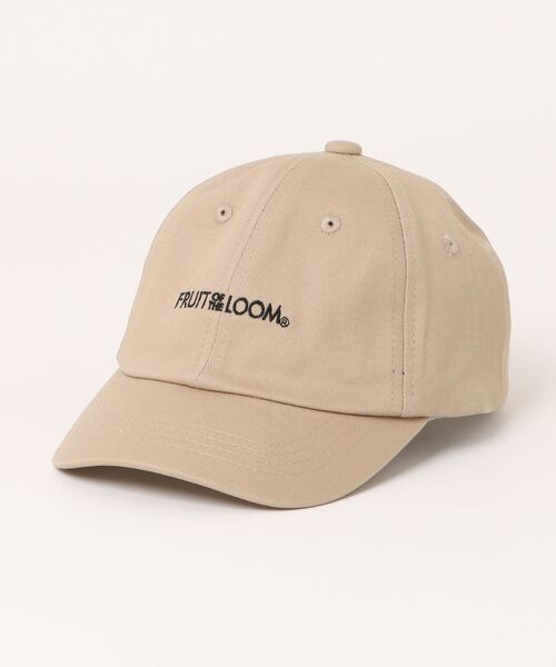 FRUIT OF THE LOOM(フルーツオブザルーム)の「EX KIDS LOGO CAP / キッズ / 帽子 / キャップ / シンプル / カジュアル / ユニセックス / 刺繍(キャップ・キッズ・グリーン/ブルー/イエロー/パープル/ホワイト/ブラック/ベージュ/ピンク・FREE)」の4枚目の写真