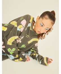 Little sunny bite | little sunny bite x natalie krim long tee(Tシャツ/カットソー)