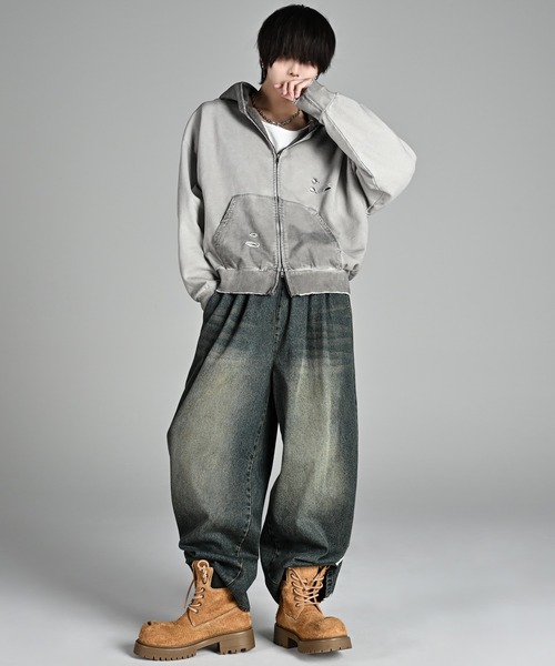 line track wide slacks / ライントラックワイドスラックス（その他
