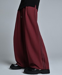 ADRER（アドラー）の「line track wide slacks / ライントラックワイドスラックス（その他パンツ）」