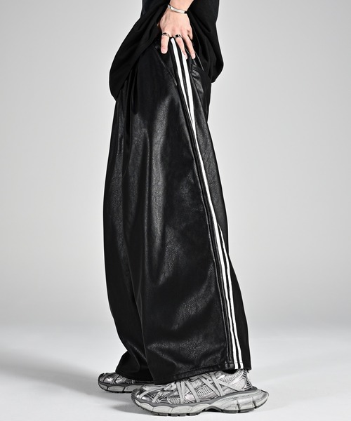 line track wide slacks / ライントラックワイドスラックス（その他