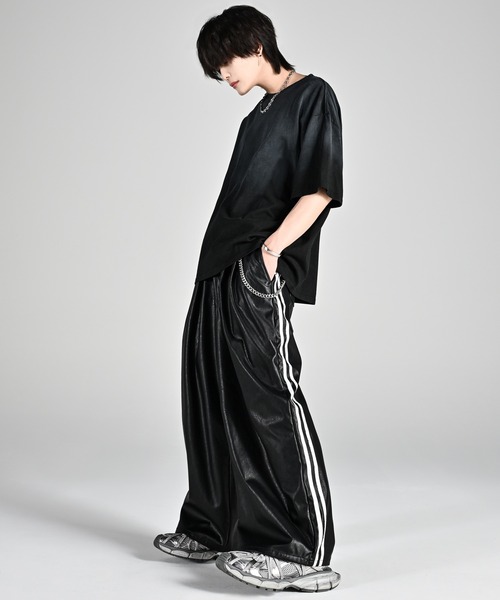 line track wide slacks / ライントラックワイドスラックス（その他