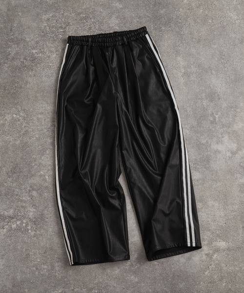 line track wide slacks / ライントラックワイドスラックス