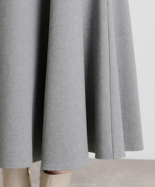 grove（グローブ）の「サイド釦フレアスカート（スカート・レディース・ナチュラル/グレー/ネイビー・02/03/01/04/05）」の22枚目の写真