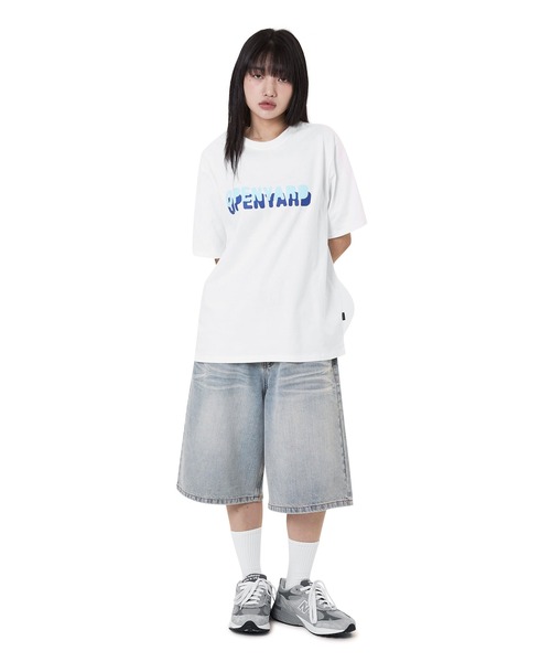 tシャツ 「OY/オーワイ」 LOGO OVERLAY TEE/ロゴオーバーレイ半袖Tシャツ レディース メンズ OY tシャツ 「OY/オーワイ」 LOGO OVERLAY TEE/ロゴオーバーレイ