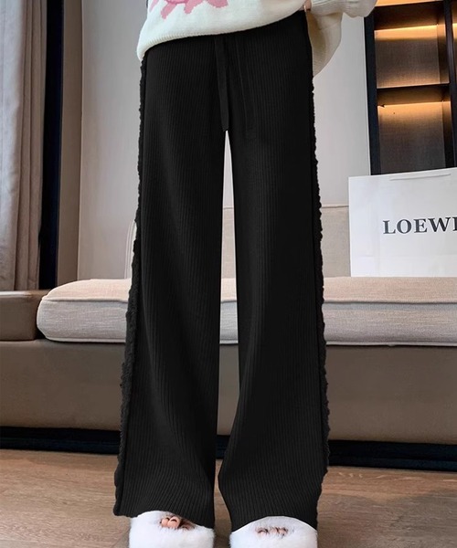 サイドタッセルニットパンツ（その他パンツ）｜Dita Muaj.（ディータムアージュ）