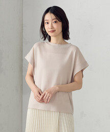 【洗濯機で洗える】ニットTシャツ
