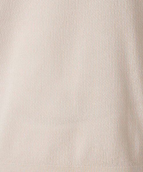 COMME CA ISM(コムサイズム)の「【洗濯機で洗える】ニットTシャツ(ニット/セーター・レディース・グリーン/ネイビー/サックスブルー/グレイッシュベージュ・FREE)」の20枚目の写真