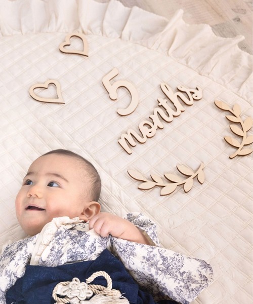 SweetMommy（スウィートマミー）の「木製 レターバナー セット [マタニティフォト / 月齢フォト]（その他ベビー用品・キッズ・A・FREE）」の17枚目の写真