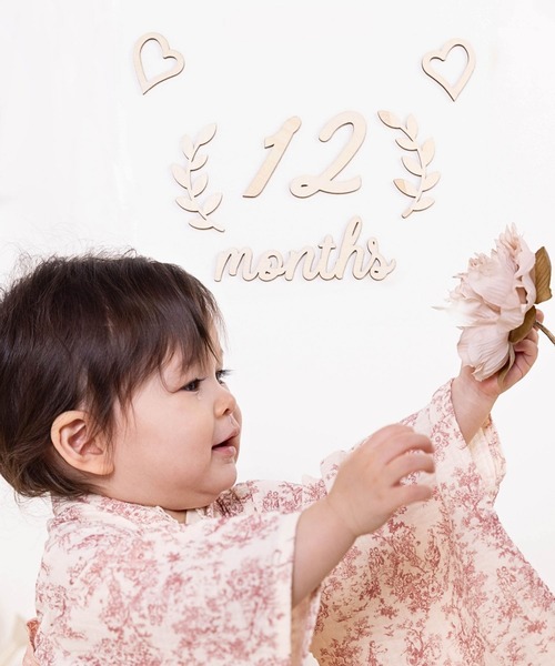SweetMommy（スウィートマミー）の「木製 レターバナー セット [マタニティフォト / 月齢フォト]（その他ベビー用品・キッズ・A・FREE）」の14枚目の写真