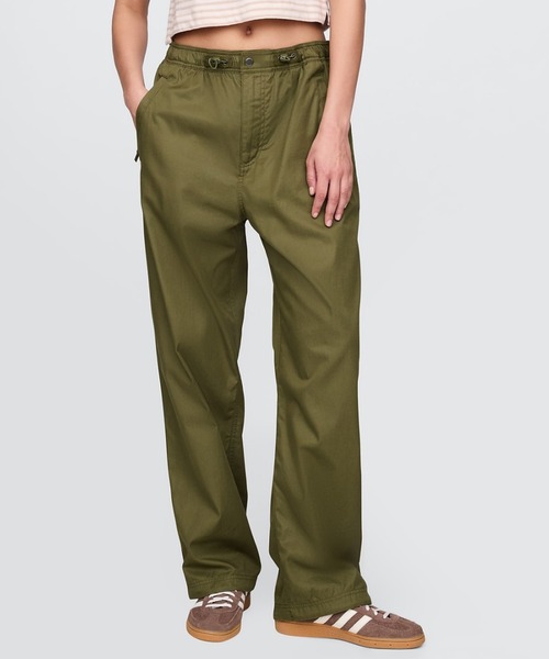 GAP XS ローライズ バレル パラシュートパンツ　新品タグ付き Gap公式オンラインストア | ミッドライズ バレル パラシュートパンツ