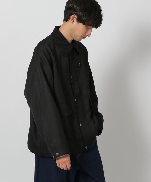 LAKOLE（ラコレ）の「ツイルハンティングブルゾン/286255（ブルゾン・メンズ・アイボリー/カーキ/ブラック・MEDIUM/LARGE）」の9枚目の写真