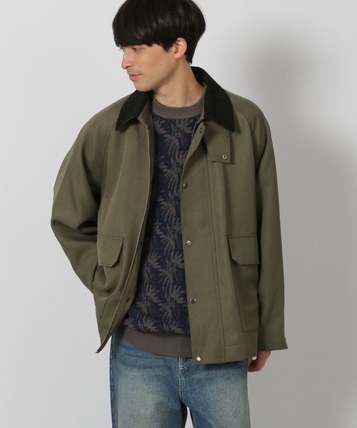 LAKOLE（ラコレ）の「ツイルハンティングブルゾン/286255（ブルゾン・メンズ・アイボリー/カーキ/ブラック・MEDIUM/LARGE）」の15枚目の写真