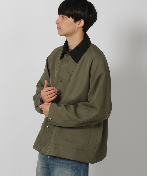 LAKOLE（ラコレ）の「ツイルハンティングブルゾン/286255（ブルゾン・メンズ・アイボリー/カーキ/ブラック・MEDIUM/LARGE）」の16枚目の写真