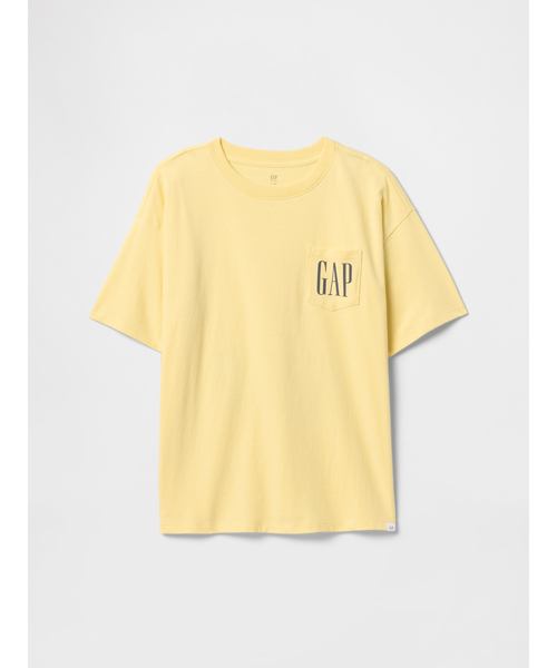 GAP（ギャップ）の「GAPロゴ ポケット Tシャツ (キッズ)（Tシャツ/カットソー・キッズ・オフホワイト/ブルー/ブラック/イエロー・140cm/120cm/150cm/130cm/160cm）」の5枚目の写真
