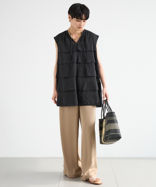 BARNYARDSTORM / 【00・2サイズ登場】ダブルクロスワイドパンツ