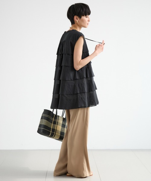 BARNYARDSTORM / 【00・2サイズ登場】ダブルクロスワイドパンツ