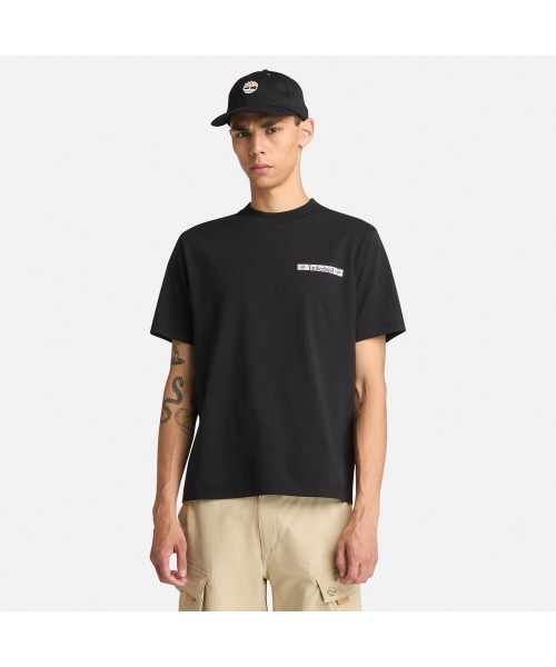セール】メンズ 半袖 WWES バック グラフィック Tシャツ（T